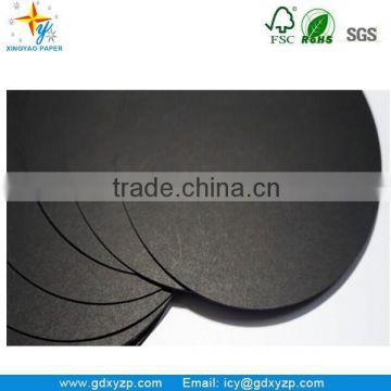 Hot Sale Black Board Paper Black Cardboard Two Side Black Cardboard