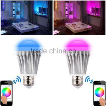 E27 Music Alarm Group Smart LED Light Bulb Lamp RGB APP Remote Multi-Color photo-4