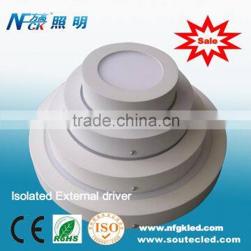 Stable quality smd panel light high lumen led panel light 18w round panel light fixture for home hotel