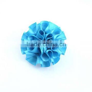 Carnation Handmade Ribbon Flower Brooches photo-2