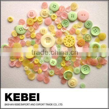 Manufacture of extensive experience producing designer coloured coat buttons