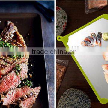 Thawing Plate Food Fresh Keeping Antibacterial Defrosting Plate Aluminium Thaw Tray photo-2
