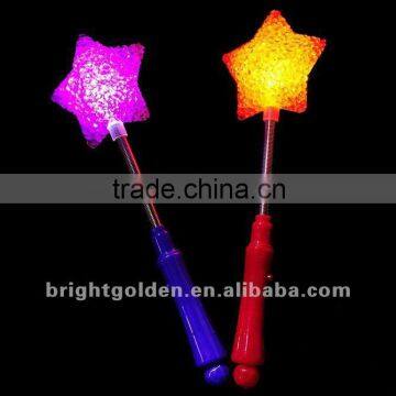 Led star shaped blinking stick