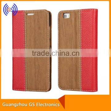2016 New Products Wood Wallet Flip Cover Case Leather Mobile Phone Case for IPhone 6 IPhone 6 Plus 5.5 6s photo-6
