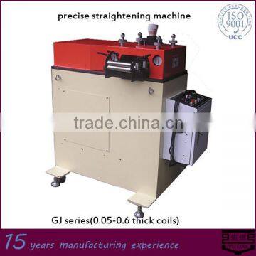 precise metal sheet roller straightener machine