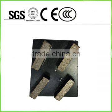 Diamond floor grinding tools / concrete grinding wedge block / 4 segment tools