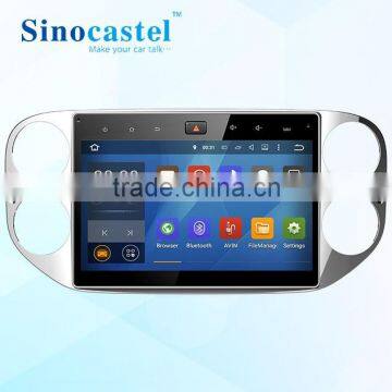 Android Quad Core HD Capacitive Touch Screen DVR via Bluetooth Car Dvd Player for Tiguan Series
