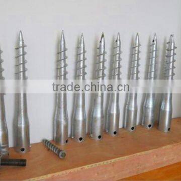 good price hot galvanized helical screw piles for foundation