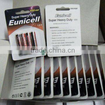 AAA R03P Battery Zinc Carbon AAA Battery R03P R6P AA