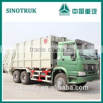 Sinotruk Howo 16 M3 Compressed garbage truck for sale