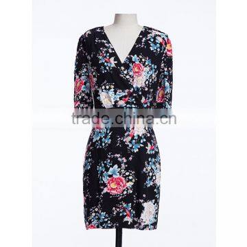 Hot Sale Women Bandage Dress Bodycon Sexy Hip Dress Many Color photo-2