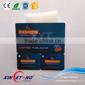 Snap off PVC Membership Card / PVC Combo Card With Magnetic Stripe photo-2