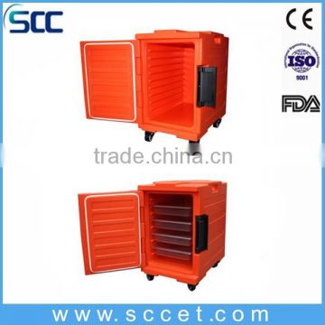 Commercial hot cabinet for food, food warmer case