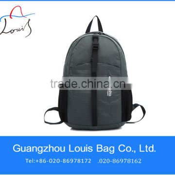 2014 new and fashional backpack billboard advertising, material polyester folding travel backpack