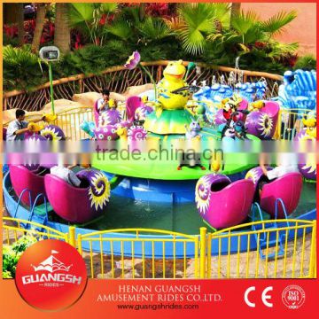 Attractive park water rides exciting rotary snail attack carnival equipment