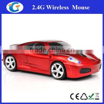 2.4Ghz PC Laptop Wireless Optical Racing Car Mouse