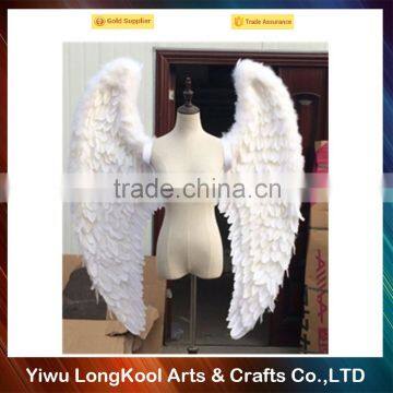Hot Sale Snow White Large Feather Angel Fairy Wings photo-2