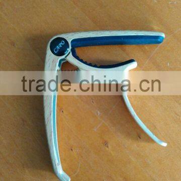 Newly Created Guitar Capo in Wooden Color With Screwdriver Design and Teeth Shaped Silicone Directly From Factory photo-2