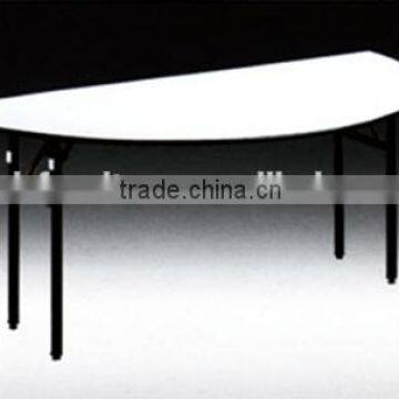 Hotel Half Round Folding Thick PlyWood Banquet Room Table Flash Furniture Half Round Meeting/Training Table