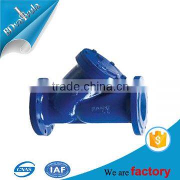 DN20 DN80 DN150 DN250 DN300 PN16 DIN 3202 flange ductile iron Y type filter