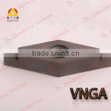 Zhuzhou cemented carbide inserts ISO turning cutting tools VNGA