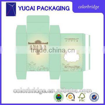 fresh style coated board print packaging box