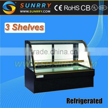 Cake Display Fridge/Acrylic Cake Display Showcase/Cake Showcase Display (SY-CS382A SUNRRY)                        
                                                Quality Choice