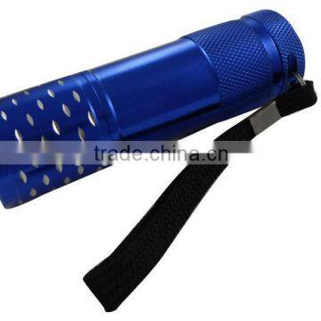 new metal rechargeable LED flashlight