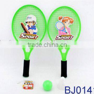 Funny Kid Toy Plastic Sport Game Cheap Ball Badminton Racket
