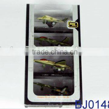 Funny Kids Toy Mini Pull Back Fighter/camouflage Diecast Combat Aircraft photo-4