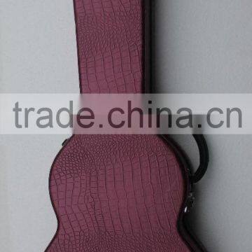 LP electric guitar hardcase in red colour