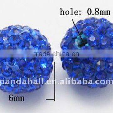 Crystal Diamond Ball Beads(RB-Q094-9)