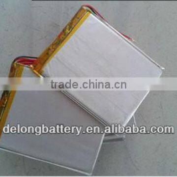 China manufacturer OEM 3.7V PL803446 1400mAh lithium polymer/ lipo/li-ion polymer battery for portable power bank