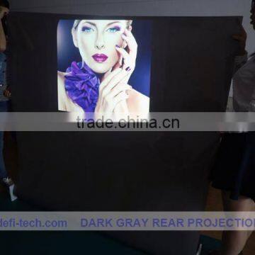 Holographic rear projection transparent screen, it can be used for window fashion advertise display