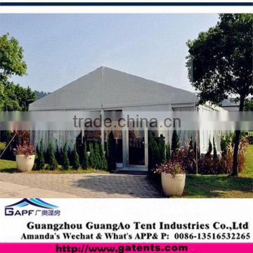 Guangzhou manufacture professional glass wall large tent