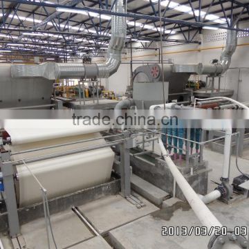 1575 tissue paper recycling manufacturing machine