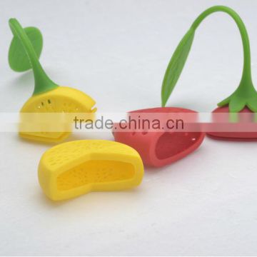 Hot sale silicone tea strainer