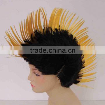 bob trading good football fan wig/hair football fan accessories