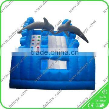 Hot Sale Inflatable Ocean Themed giant inflatable water slide for adult