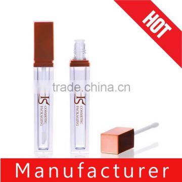 Custom high quality square lipgloss container with private label