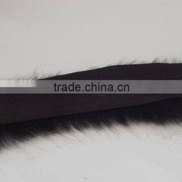 Natural Colored Fox Fur Strips / Blue Fox Trimming For Hoods And Collars photo-6