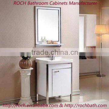 ROCH 8055 Modern Stainless Steel Floor Standing Bathroom Cabinet