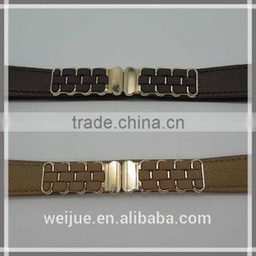 Fashionable elastic belt for women