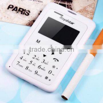 12-Card Small Student Mobile Phone Ultra Thin 4.8mm Clear Screen Mp3 Player Small Phone
