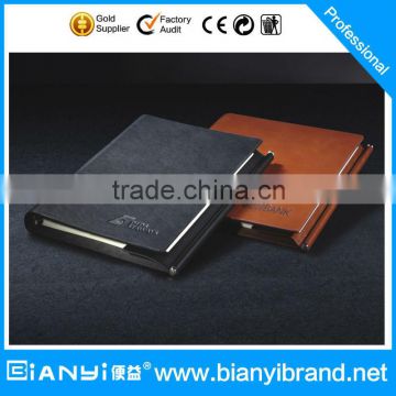 Custom 2016 leather diary, Cheap A5 pu leather notebook