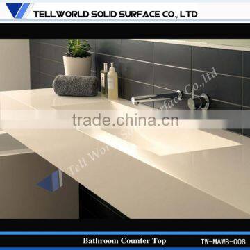 hot sale modern high quality artificial marble sanitary wash basin