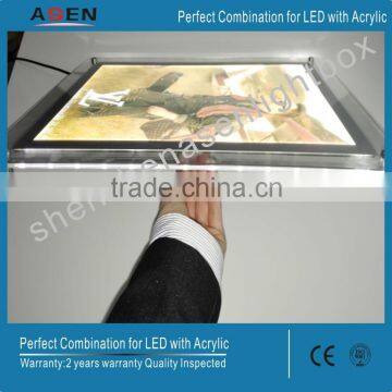 Acrylic LED Crystal Light Box Display