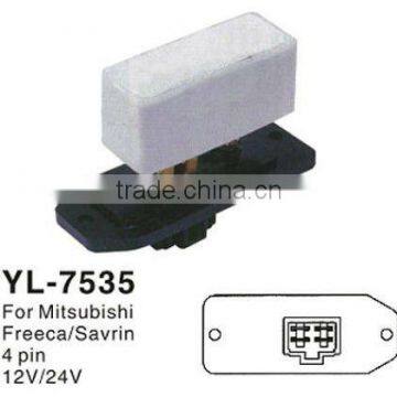 Blower motor resistor for Mitsubishi/Freeca/Savri