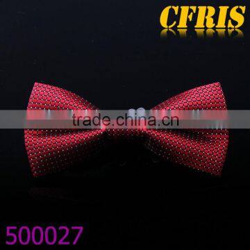 fashion polyester check/printedcolorful bow tie