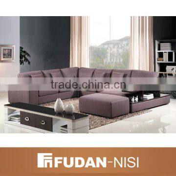 Modern lounge furniture modular sofa with metal legs